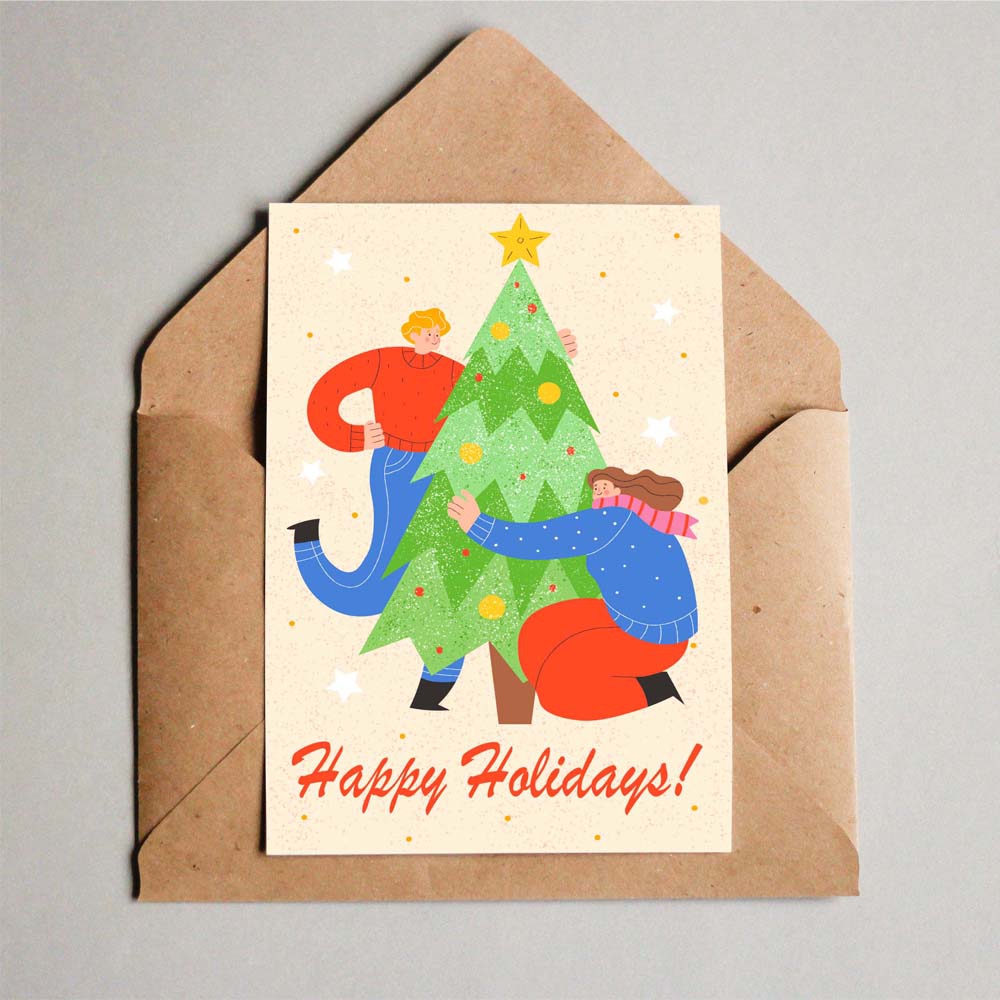 cool christmas card designs