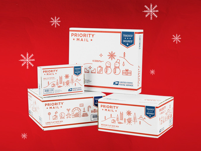 USPS 2016 holiday packaging design
