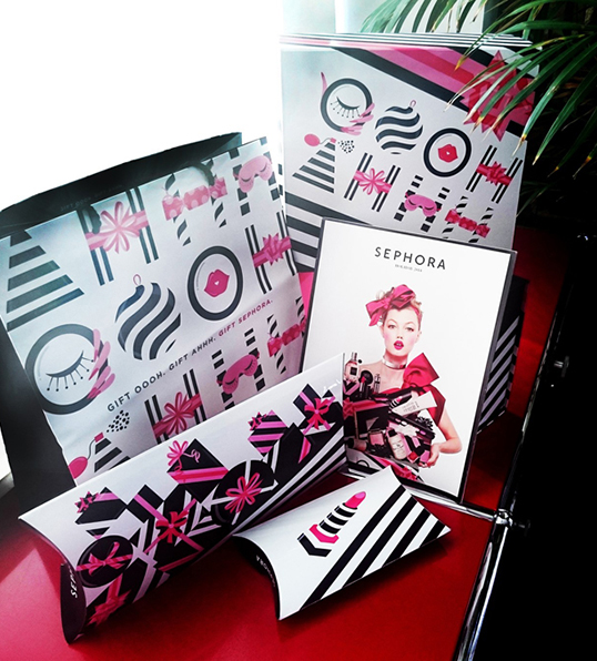 Sephora 2014 holiday packaging design