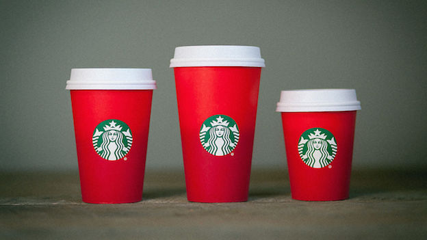 Starbucks 2015 holiday cups
