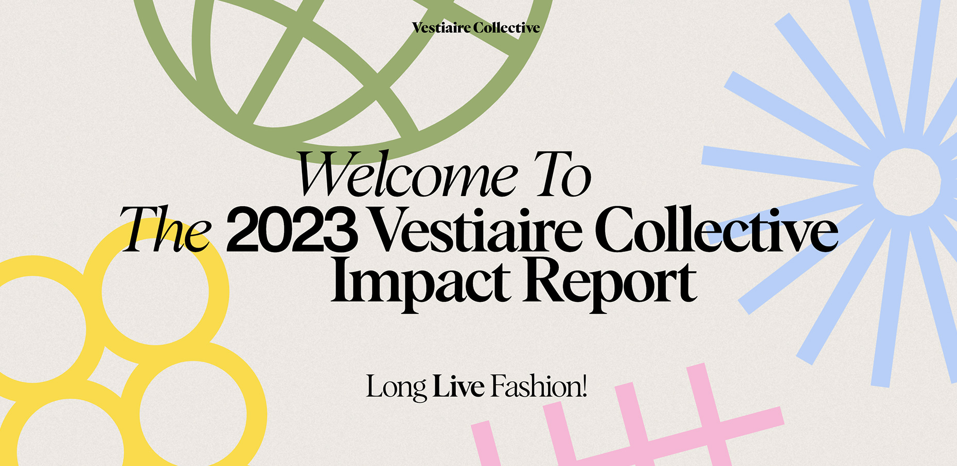 Website design with a pastel palette color scheme for a fashion brand