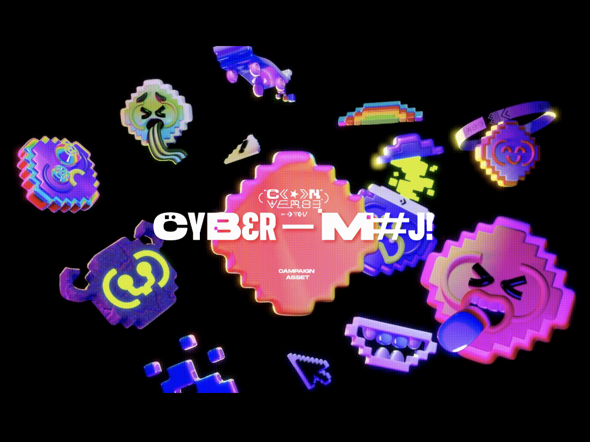 Emoji design showing pearlescence color trend