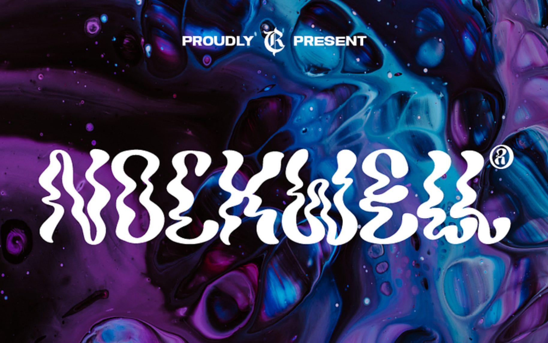 Shapeshifting lettering font design for a typography project