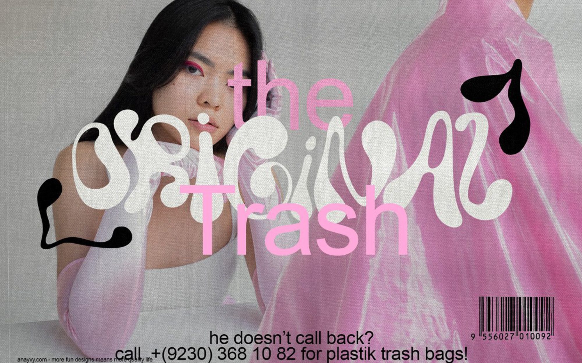 Shapeshifting lettering font design for a typography project