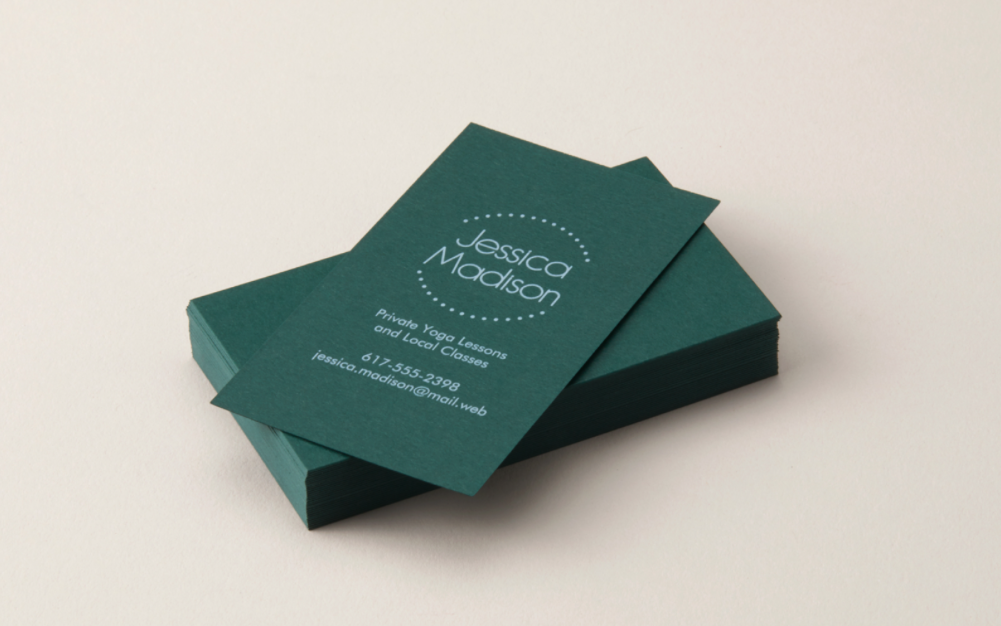 Blank Business Cards - Print Them Yourself