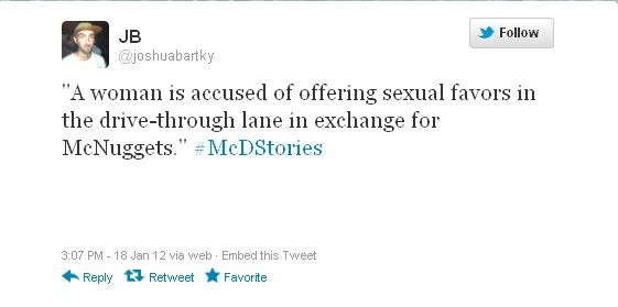 Alt text: Worst digital marketing campaigns of all time: McDonald’s #McDStories