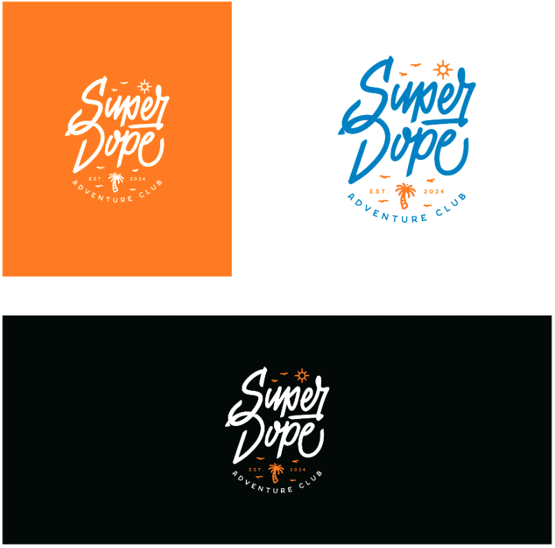 Logo design for a travel brand