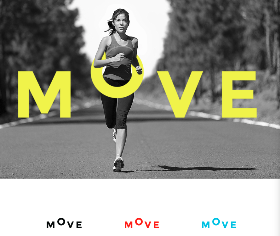 Logo design for a fitness brand