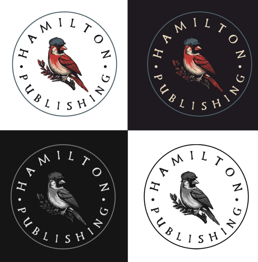Logo design for a book publishing brand