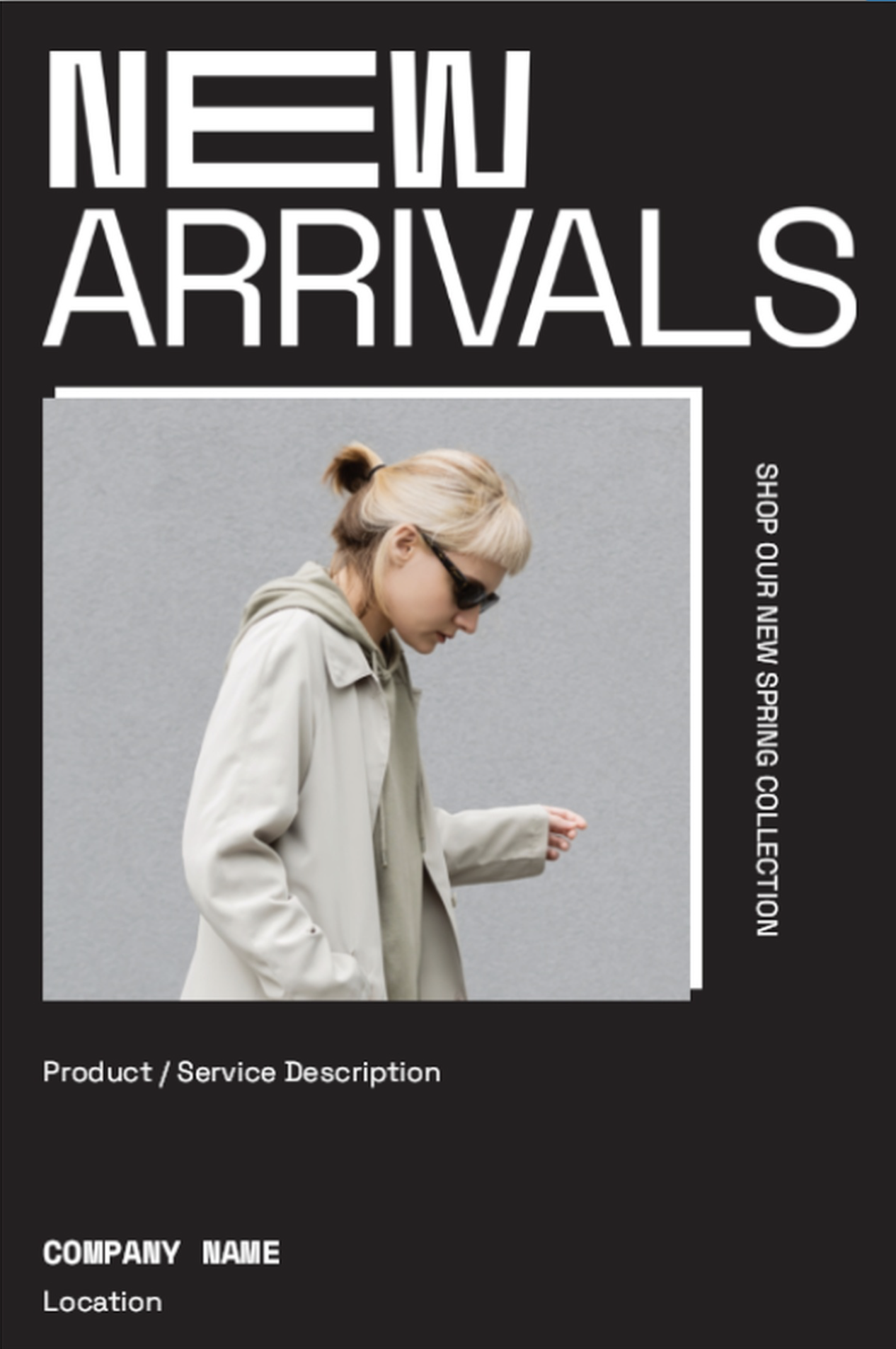 New Arrivals flyers Template
