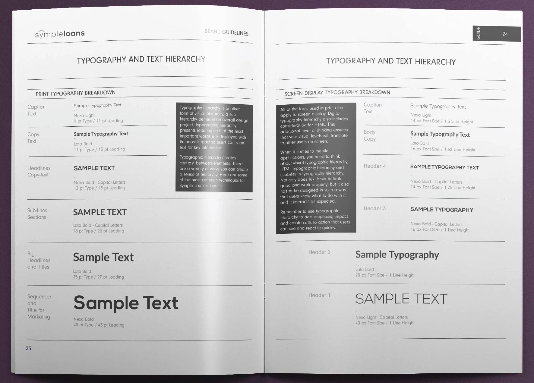 a single color that conveys a sense of harmony and unity for a minimal brochure example