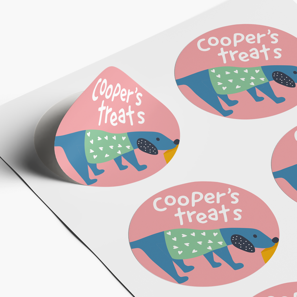 Cute sticker idea: illustration of an animal