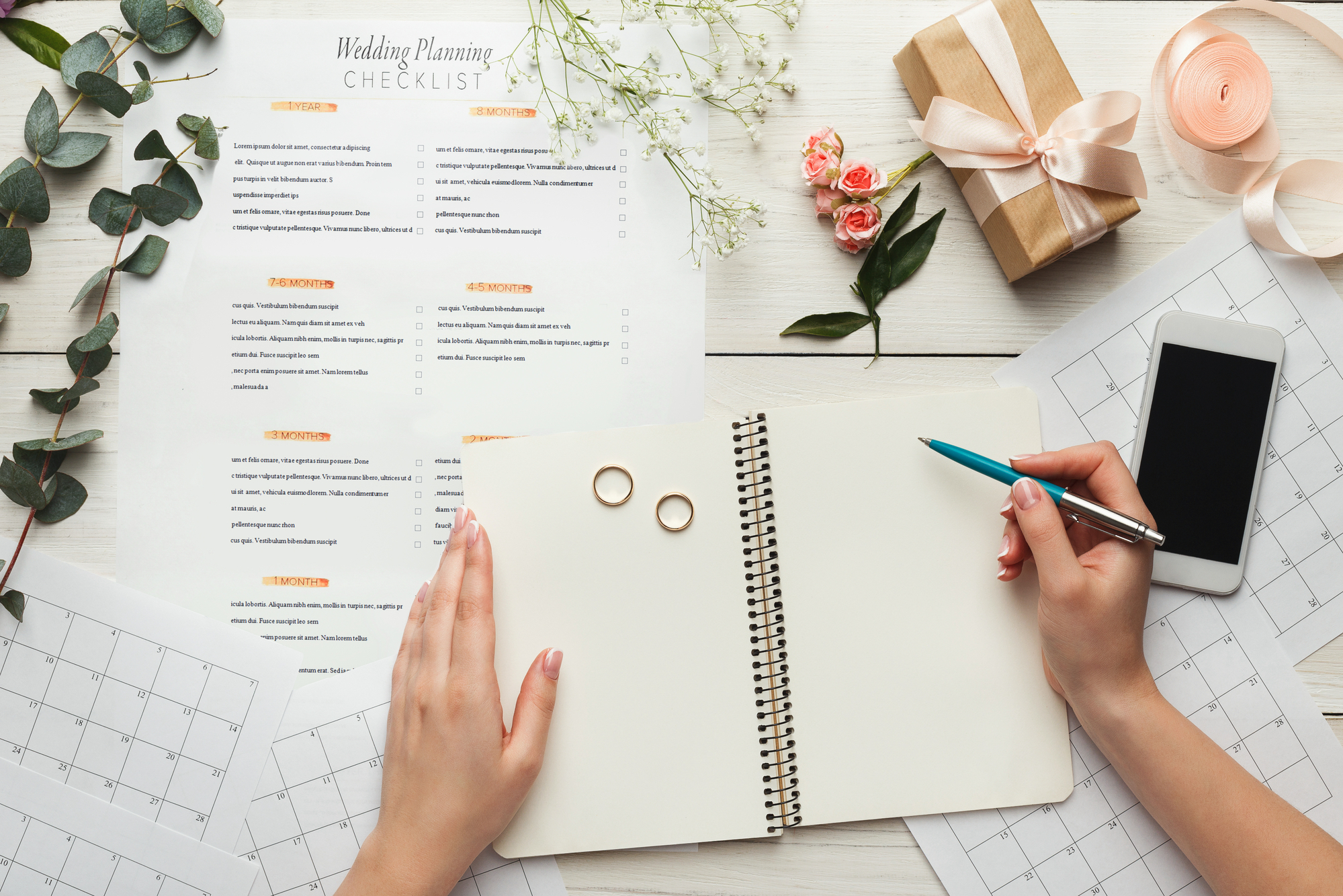 wedding planning checklist steps