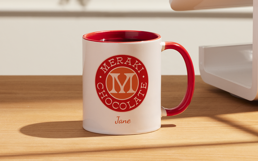 custom mug as a promotional product for your business