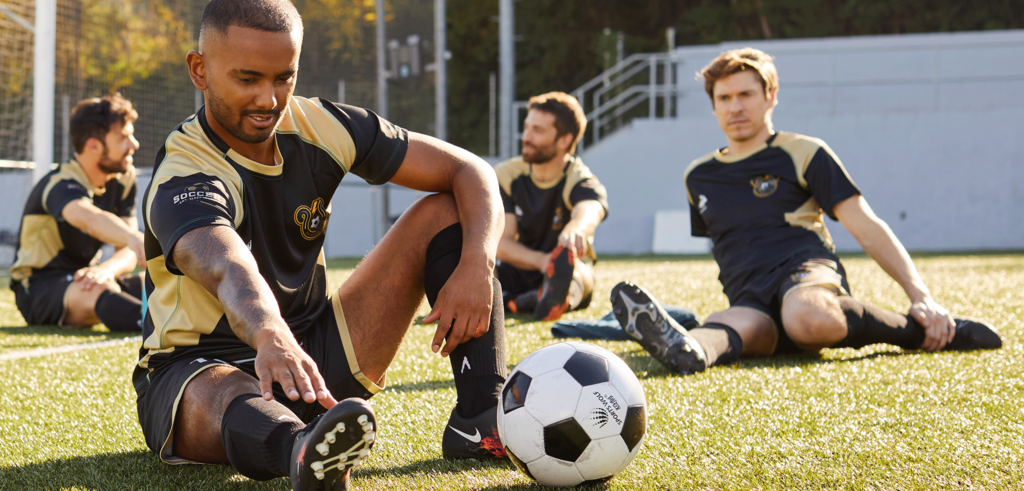 Custom sports clothing for teams