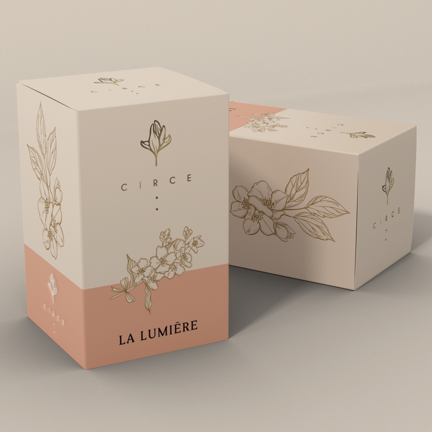 Perfume product box packaging