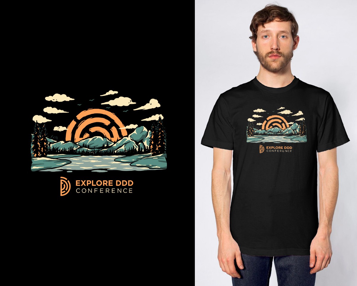 Logo design and apparel for a corporate event