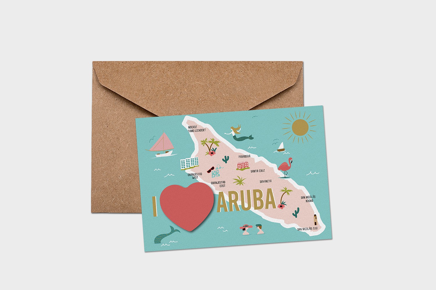 Aruba postcard