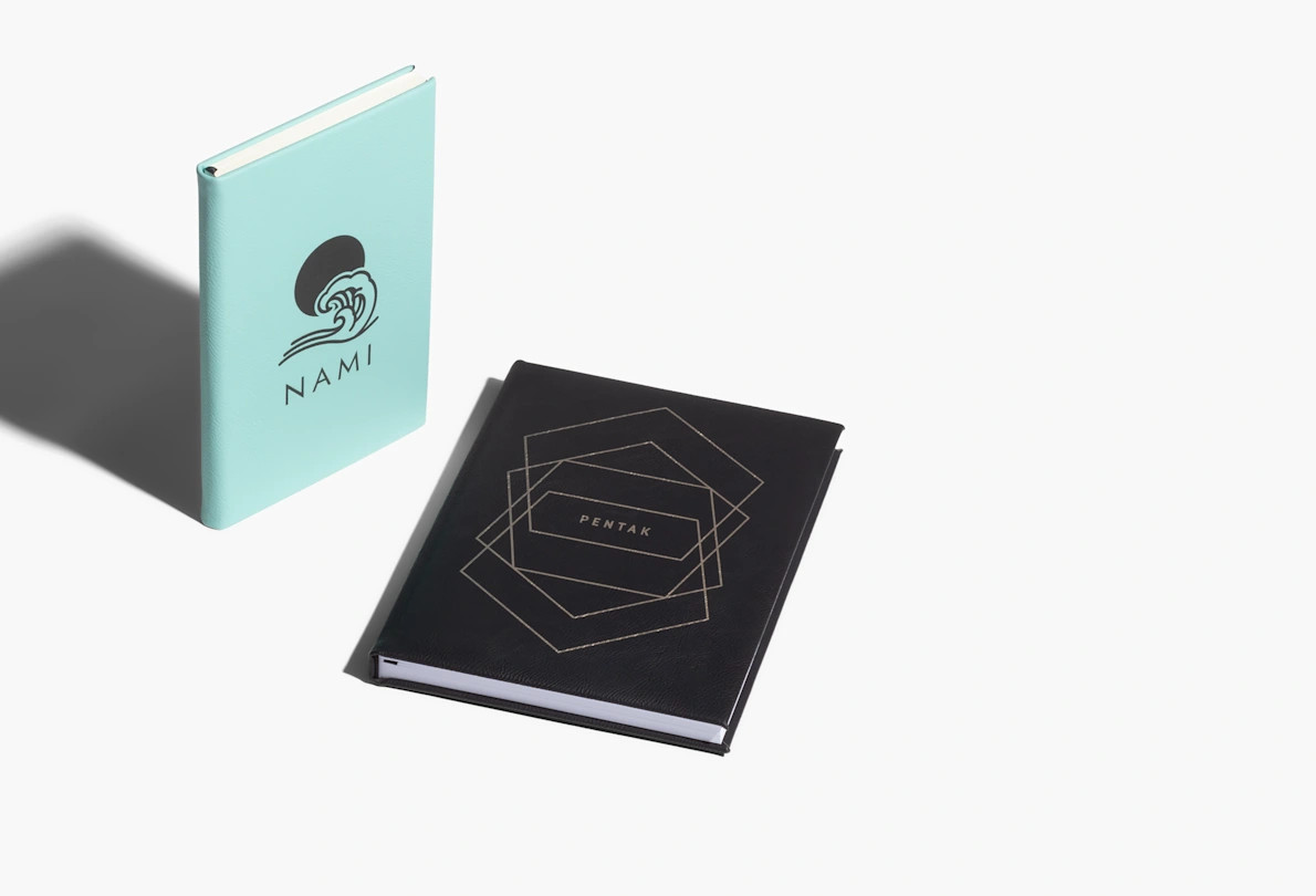 faux leather journals