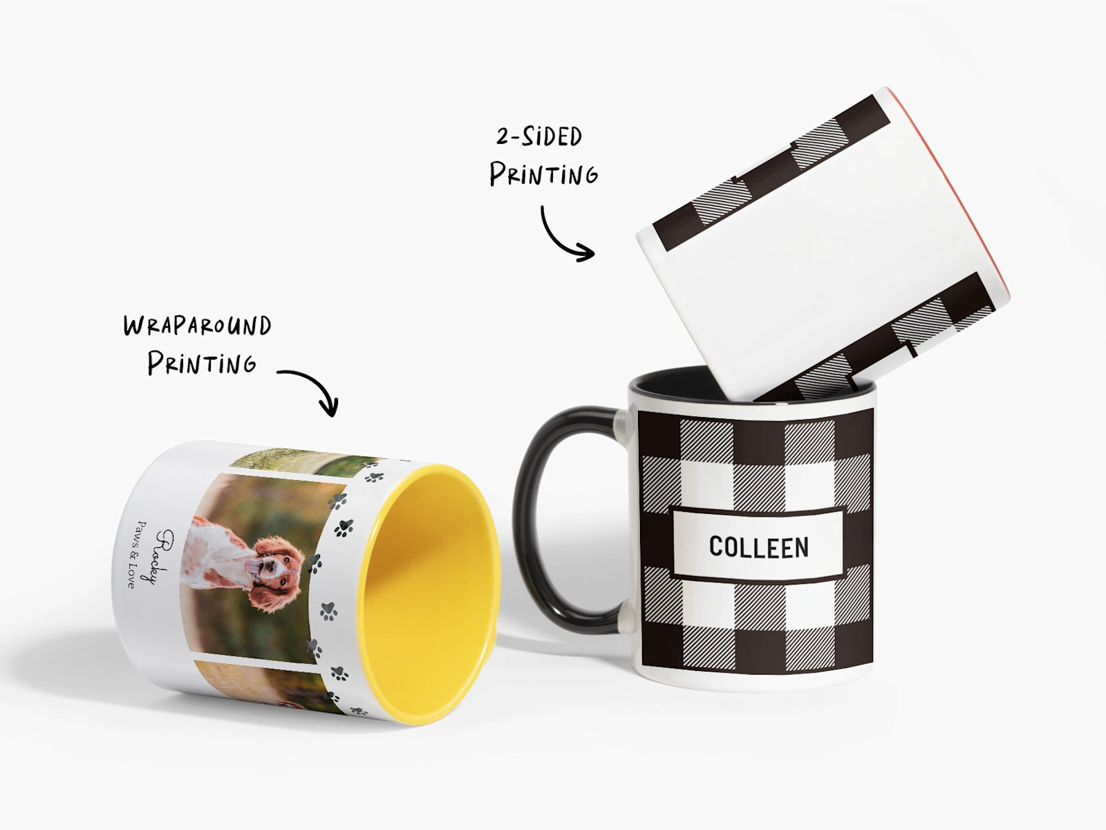 Customizable mug designs