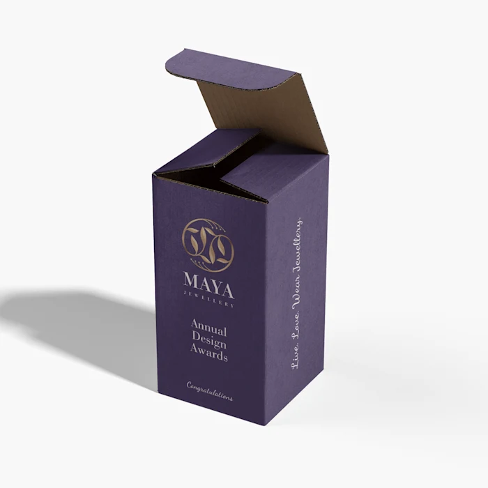 Frustration-free packaging made with corrugated cardboard