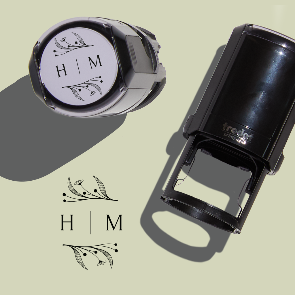 Custom wedding stamp