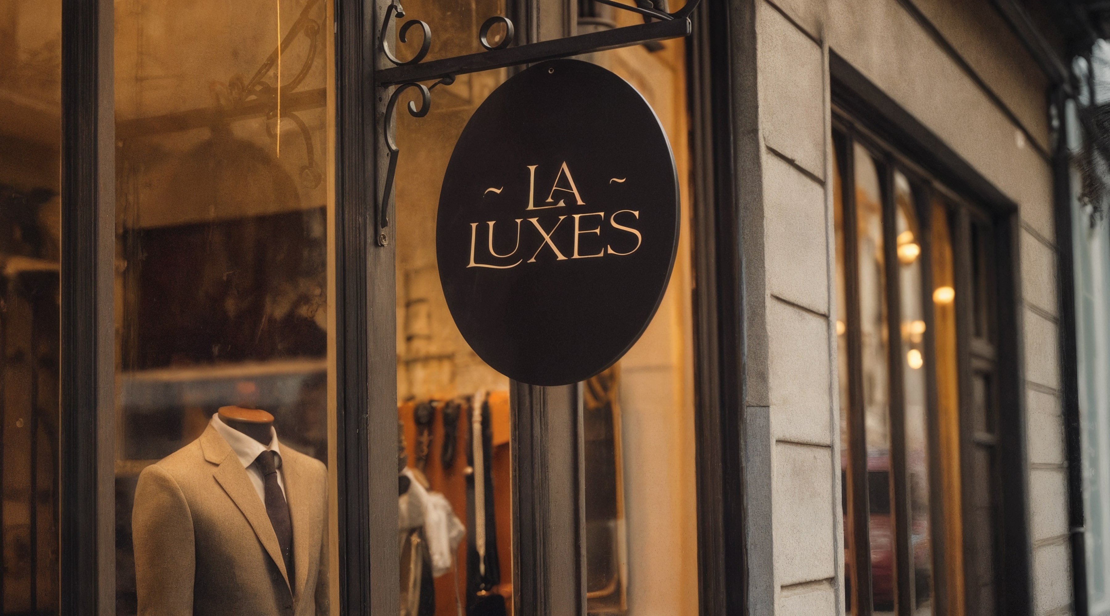La Luxes font is a good font for signage