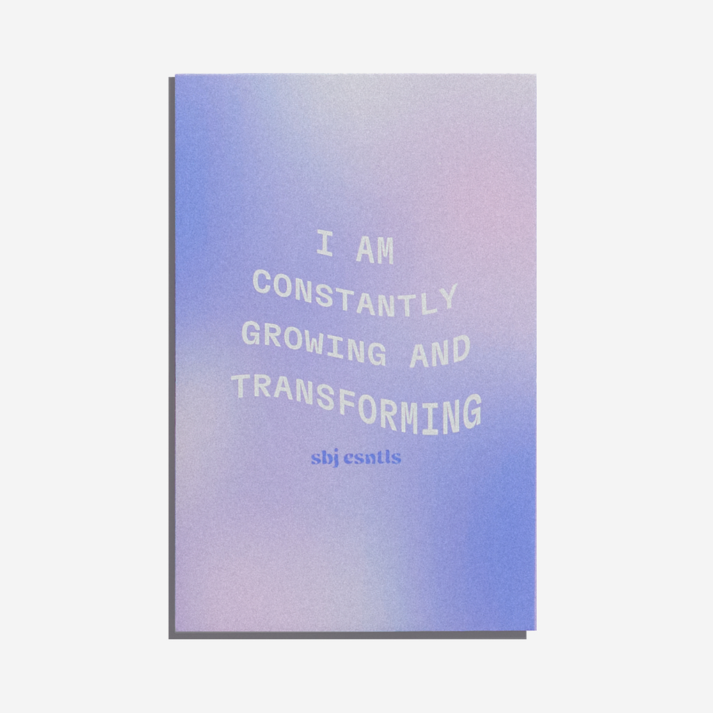 Poster with an inspirational quote