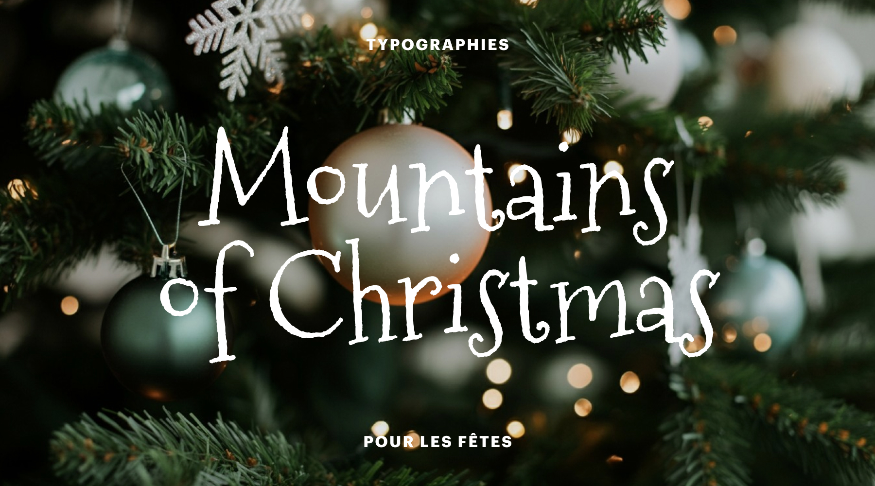 Police Whimsical Mountains of Christmas