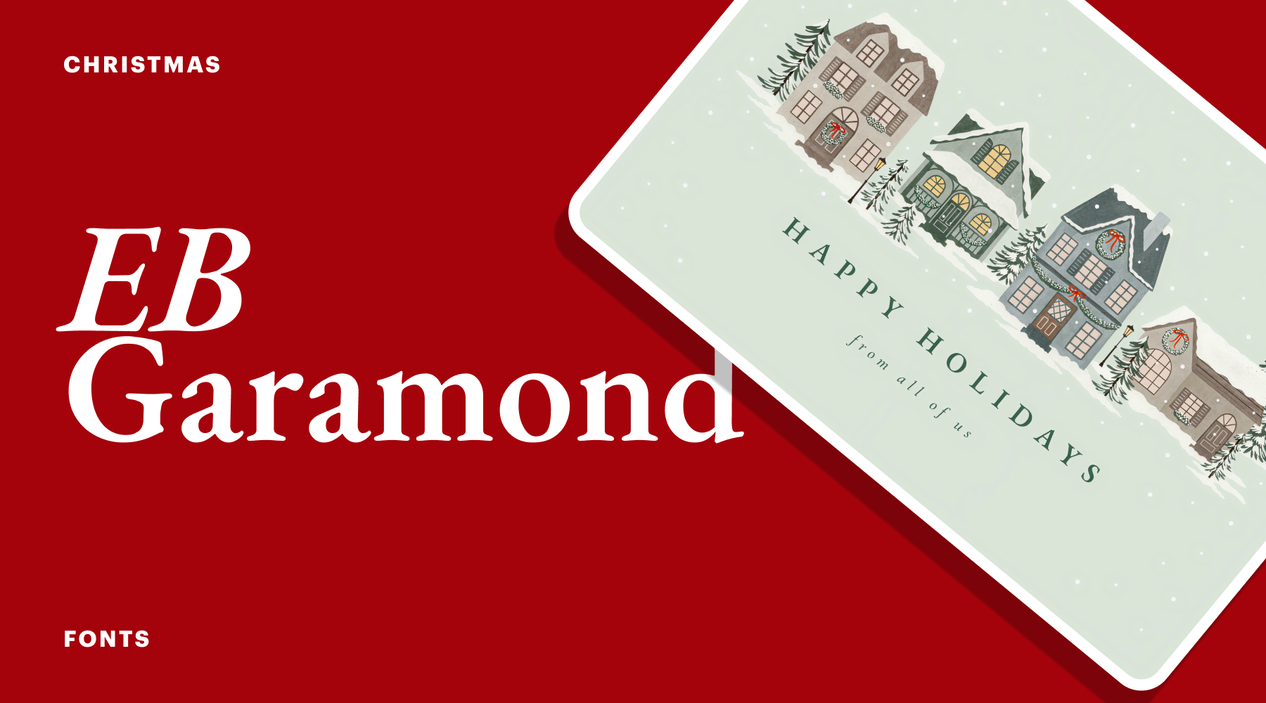 EB Garamond Christmas font