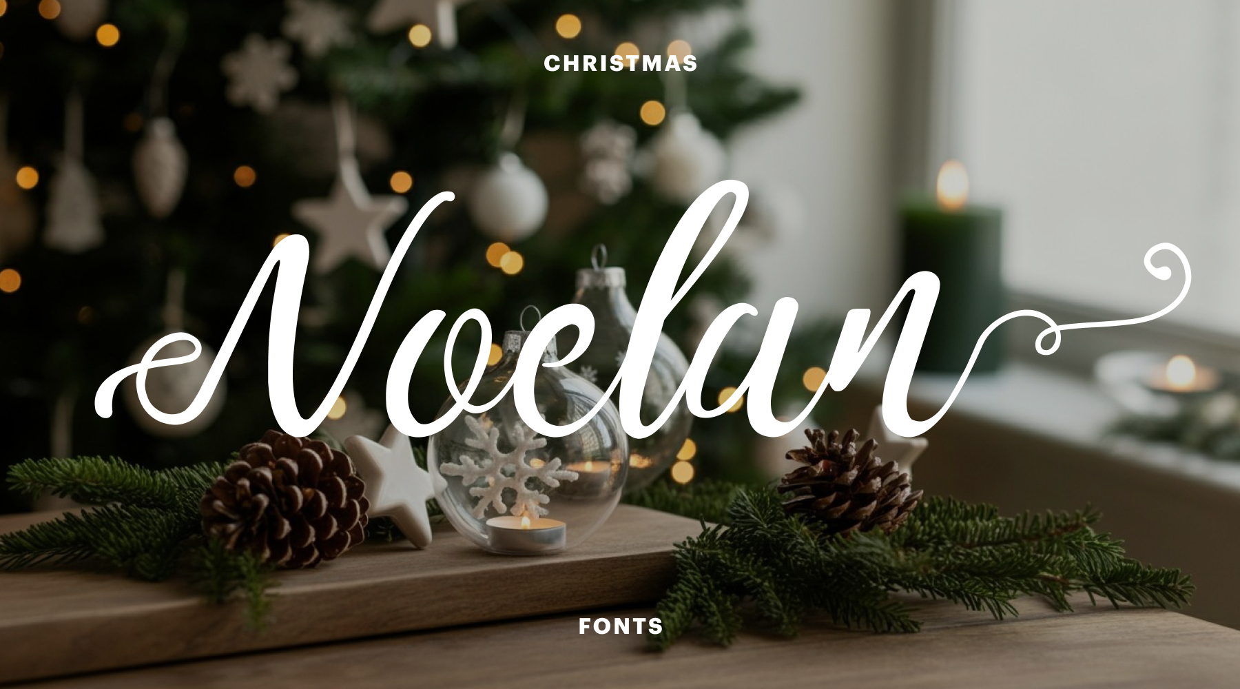 Noelan Christmas font