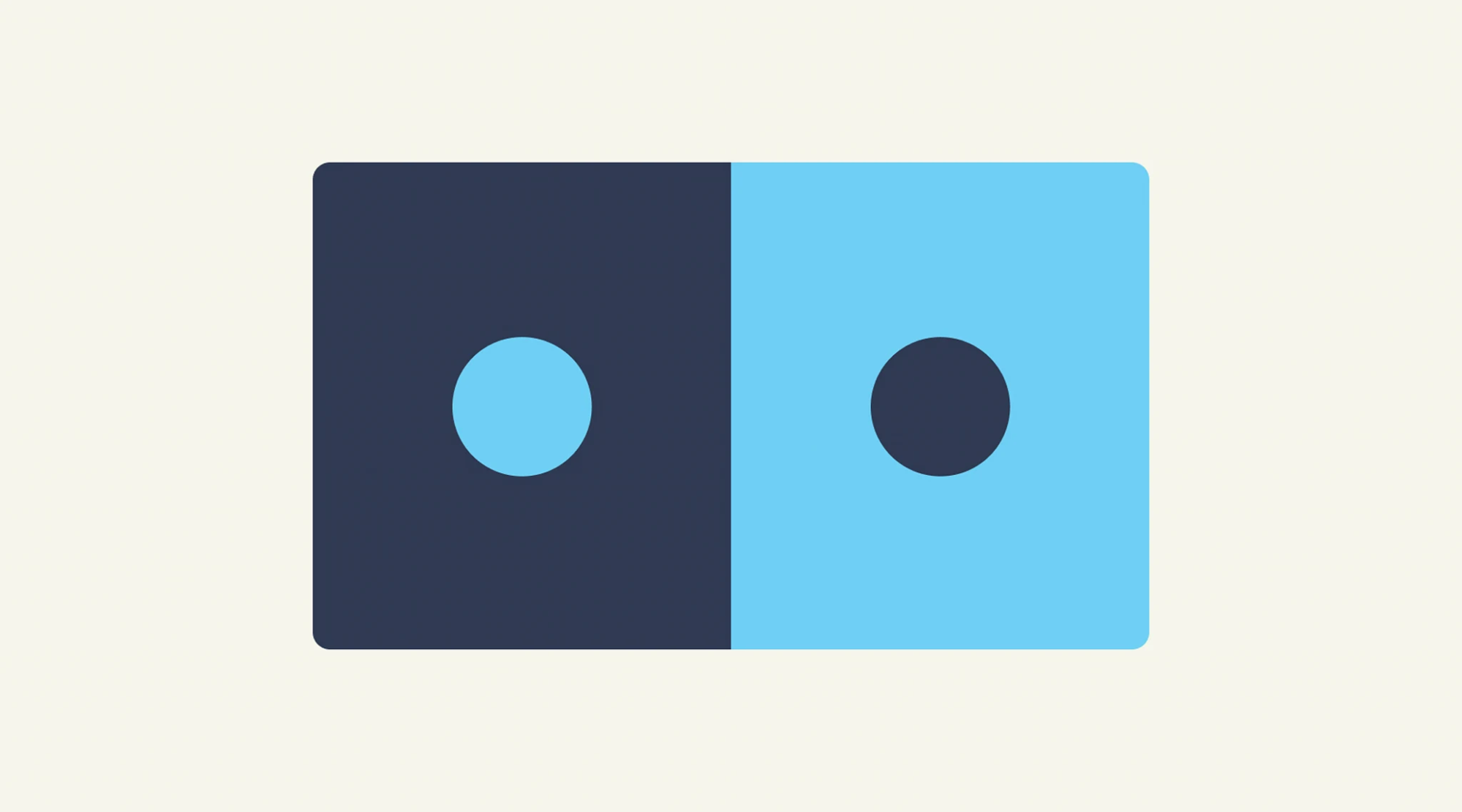 Graphic illustrating the graphic design layout principle of contrast