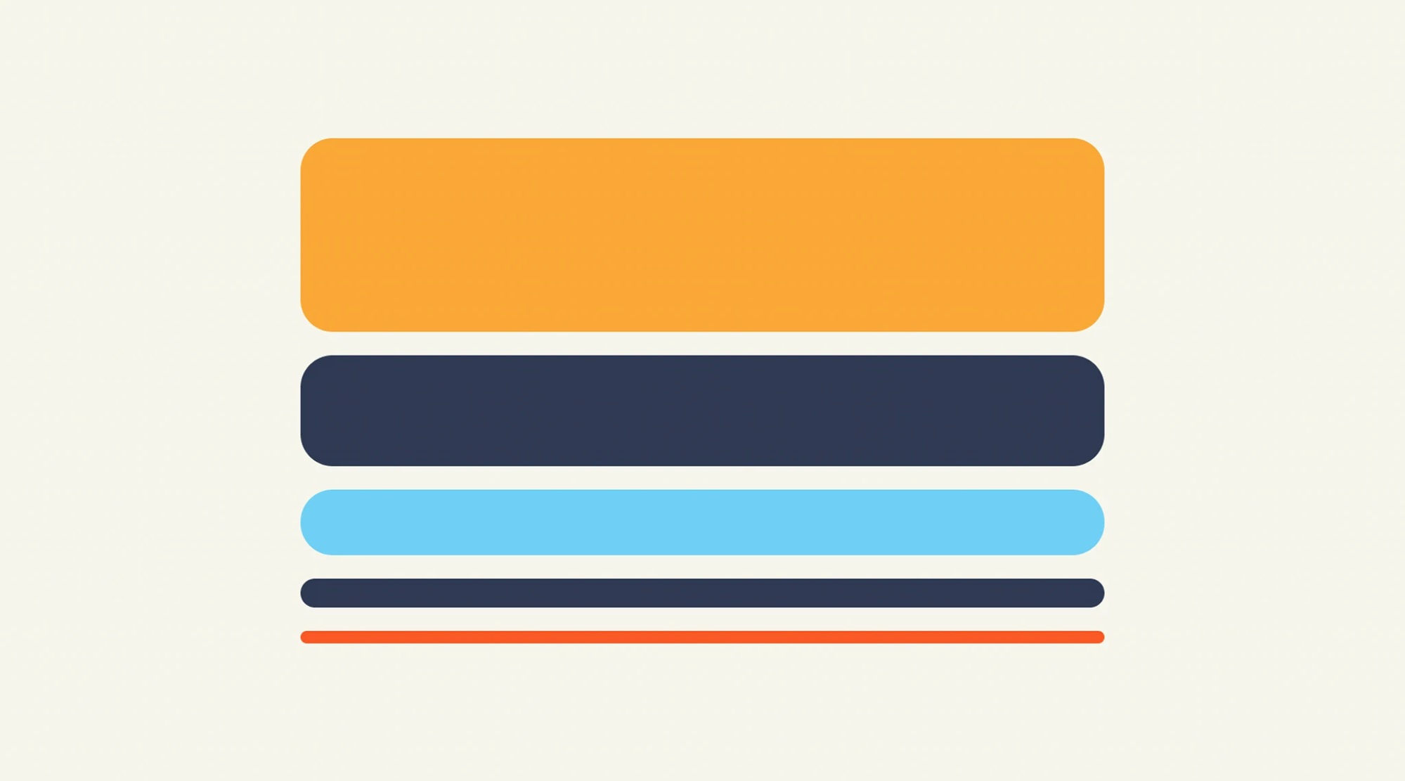 Graphic illustrating the graphic design layout principle of hierarchy