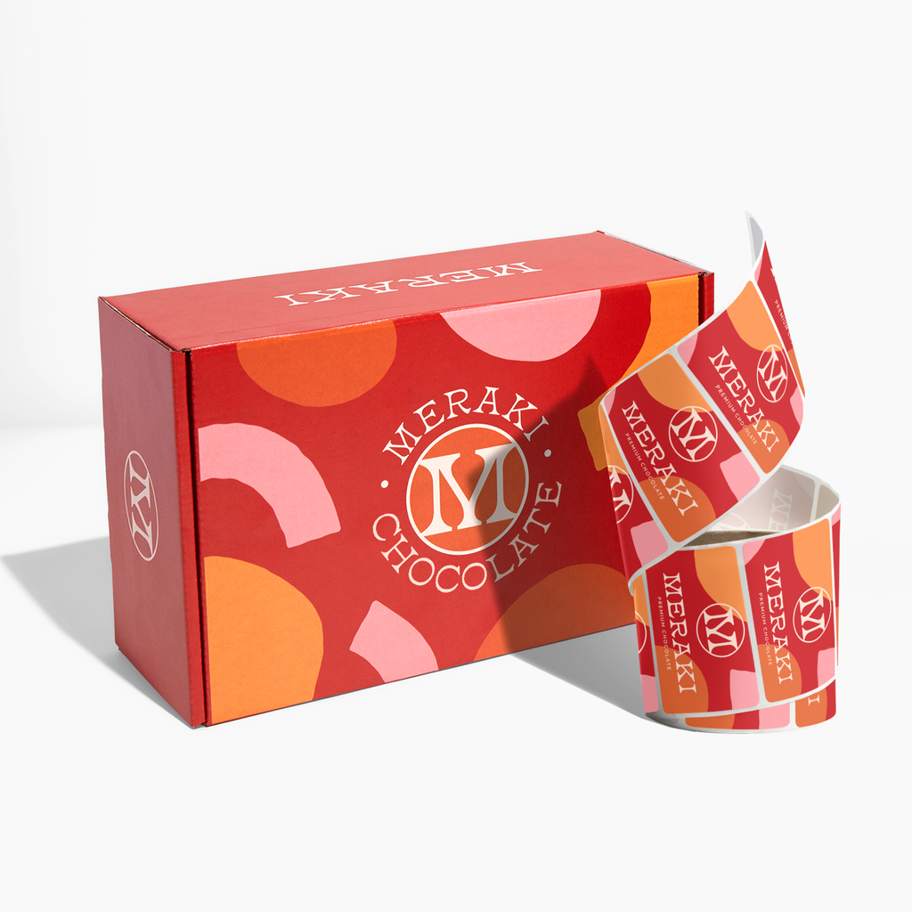 Red and bold folding carton, perfect for bold branding and shelf appeal