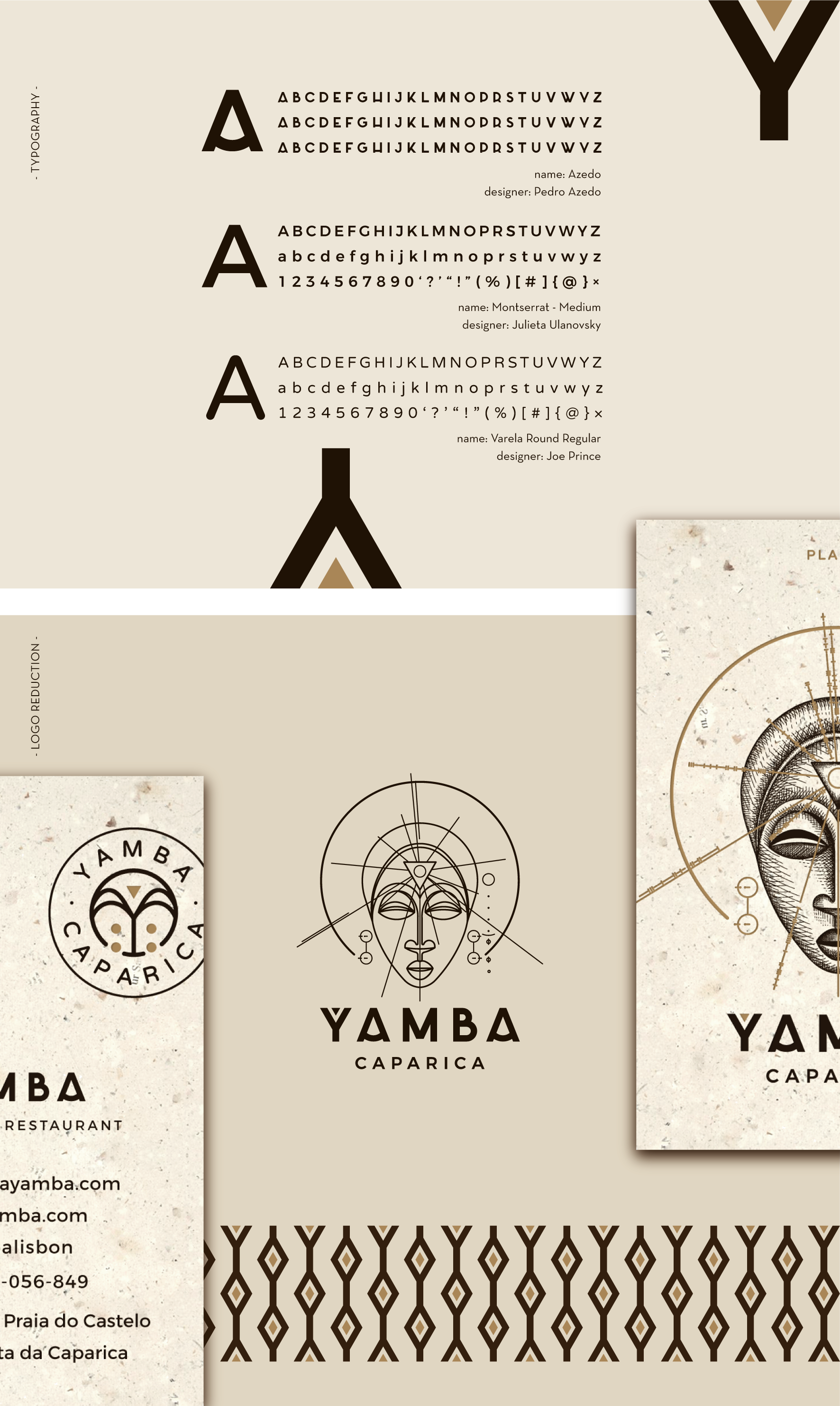 Brand typography outlined in the brand style guide