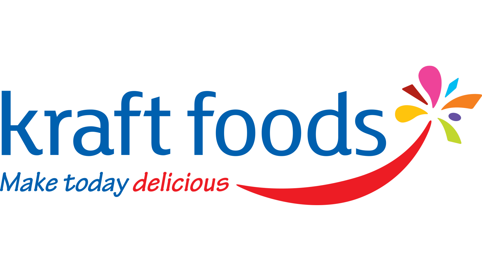 An example of a complicated logo, the 2009 Kraft Foods logo redesign