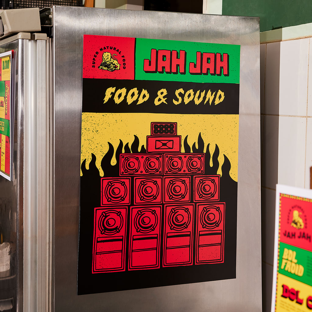 Jah Jah small business poster