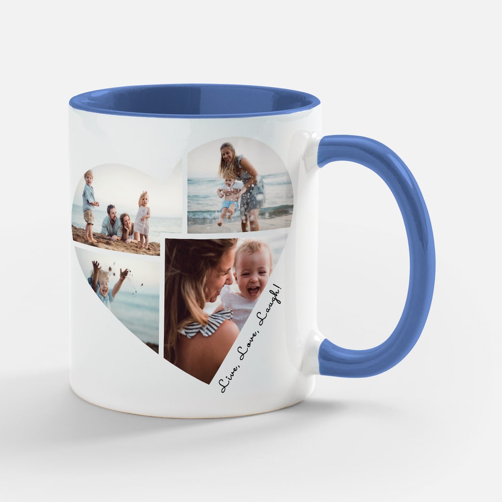 Custom photo mug example