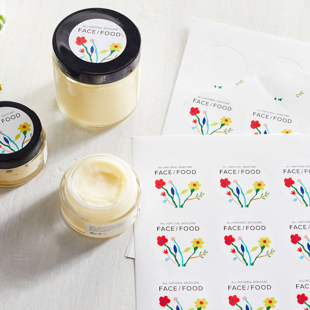 Wedding favors skincare with custom labels