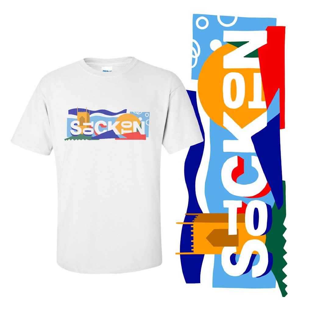 Illustrated T-shirt design