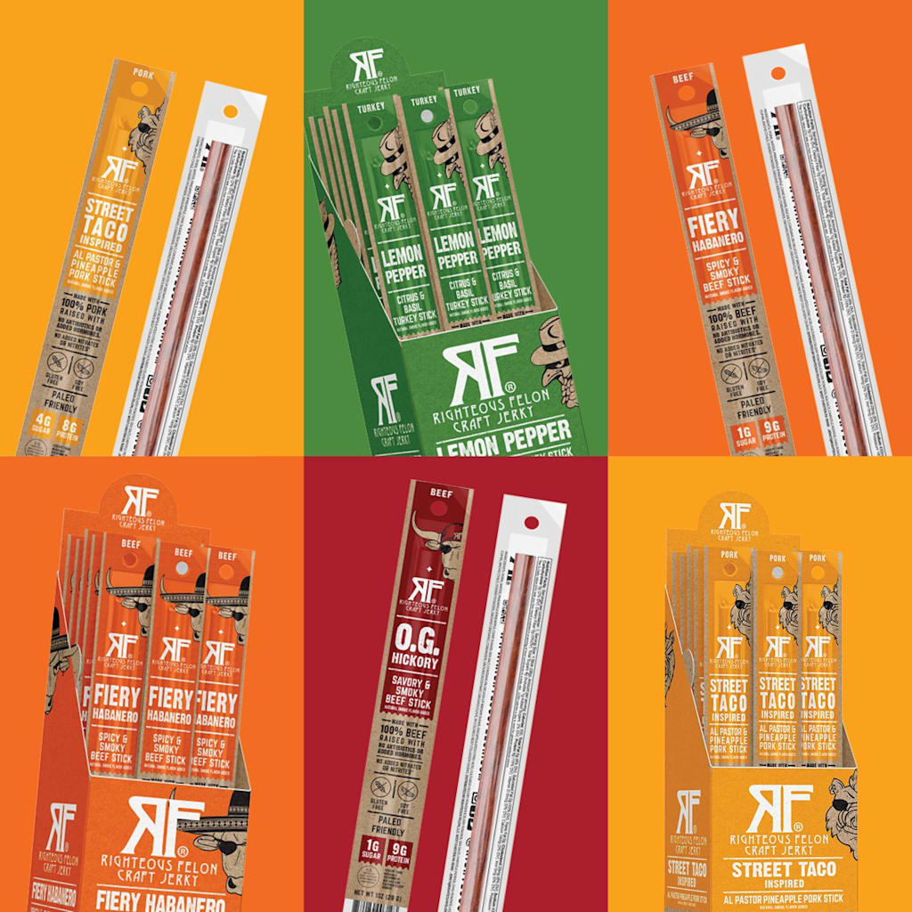 Vibrant retail-ready packaging design