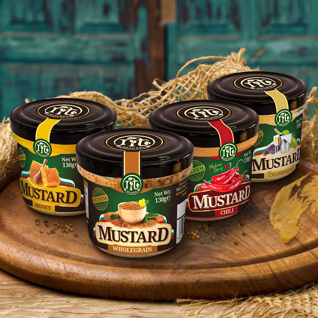 Product imagery on a label design