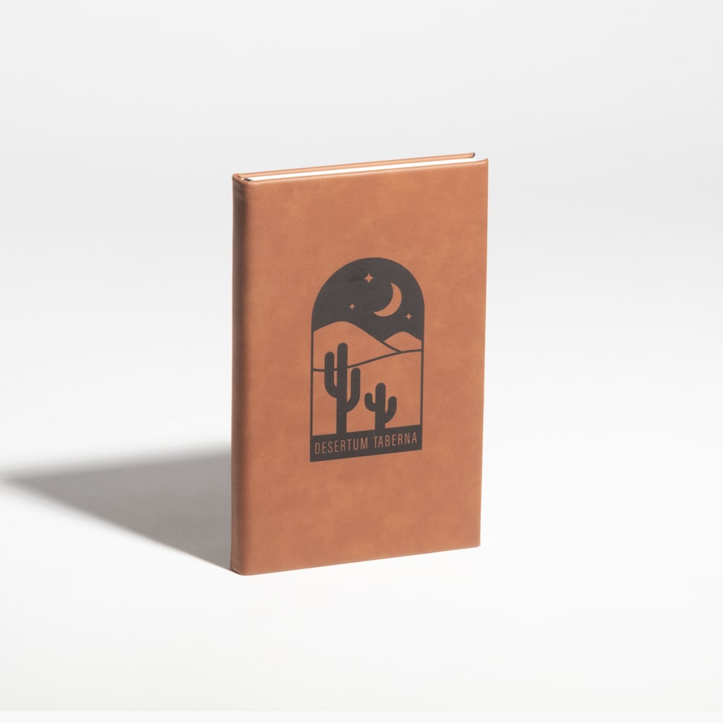 Custom leather journal