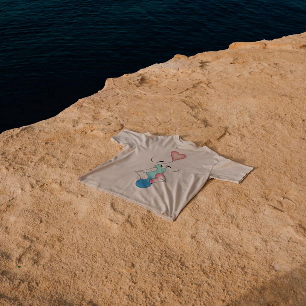 Custom artwork on a t-shirt