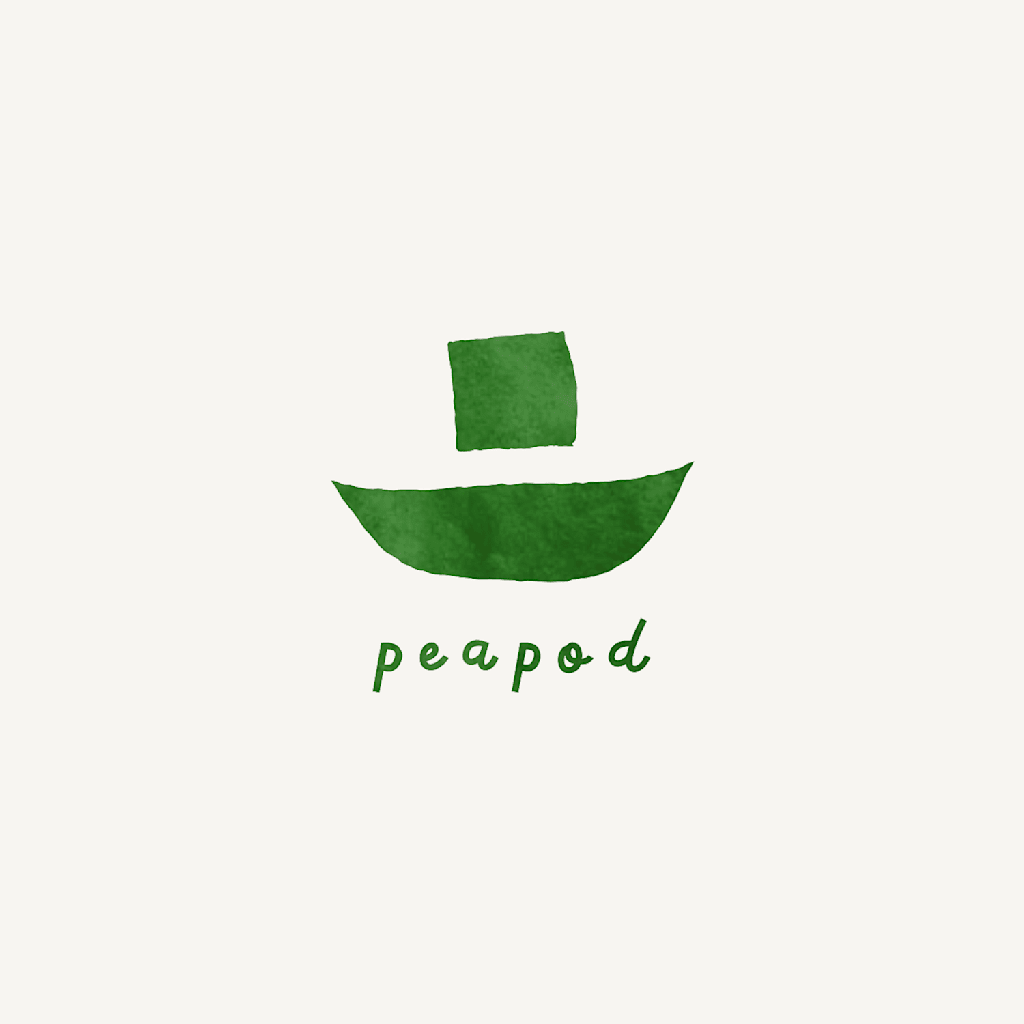 abstract textured green boat in toasty logo design