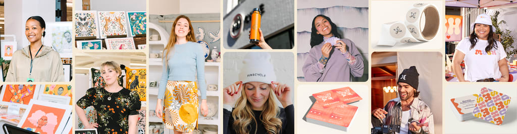 A bunch of small business owners