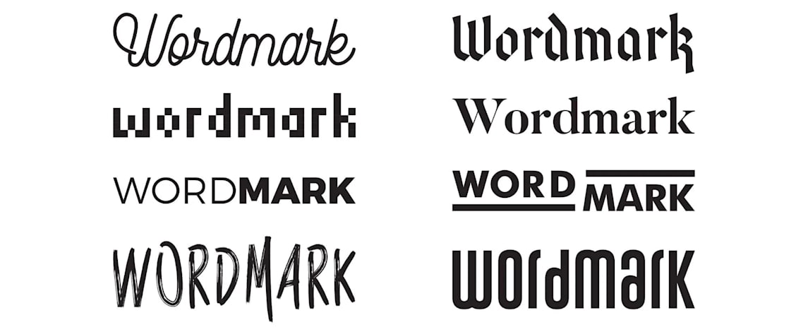 Logo font options to design a logo in Illustrator