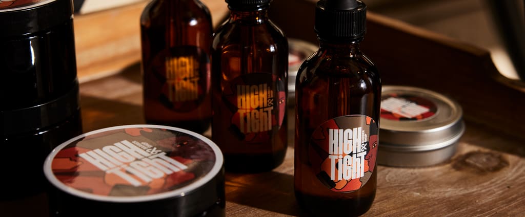 Different bottle containers for skincare product packaging.