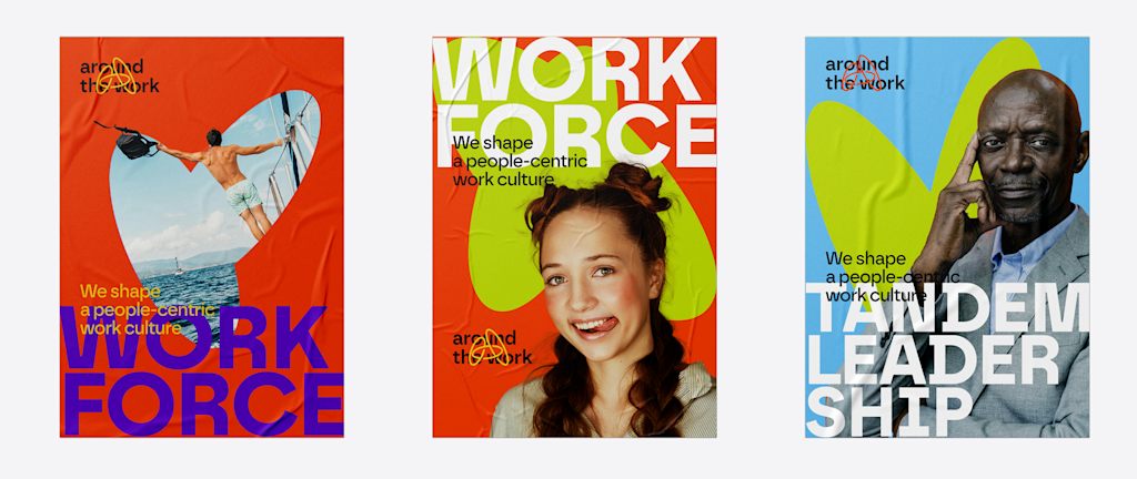 Branded signage as a part of visual identity