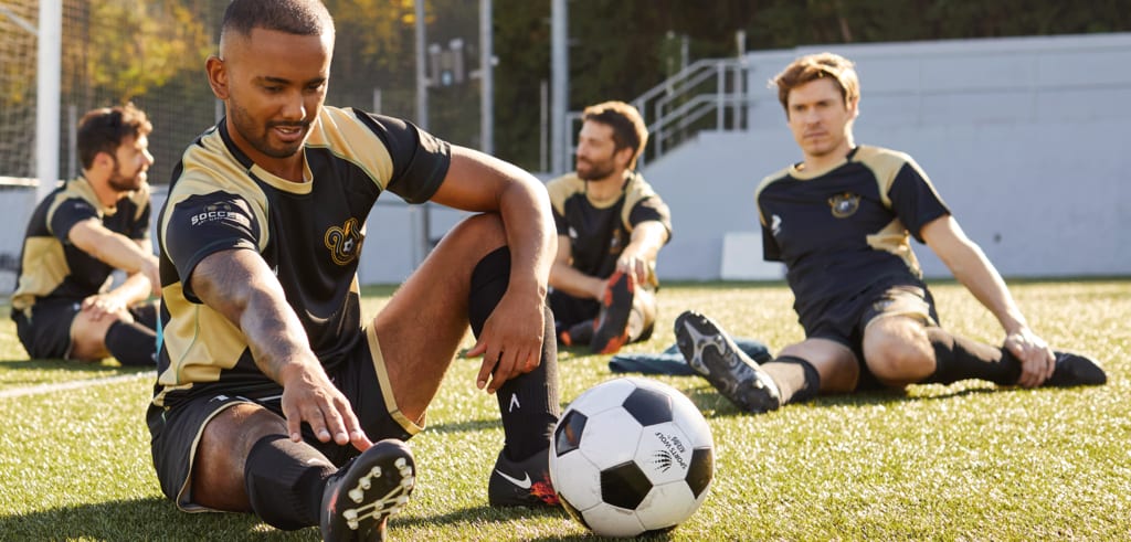 Custom sports clothing for teams